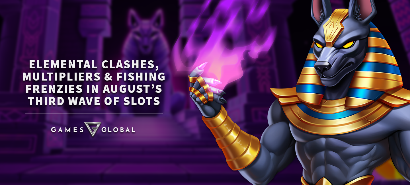 Elemental Clashes, Multipliers & Fishing Frenzies in August’s Third Wave of Slots